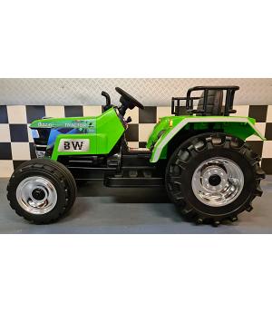 TRACTOR INFANTIL XXL 12V, VERDE, (SIN RC), NIÑOS DE 3 A 8 AÑOS - INDA350-c4k2788G